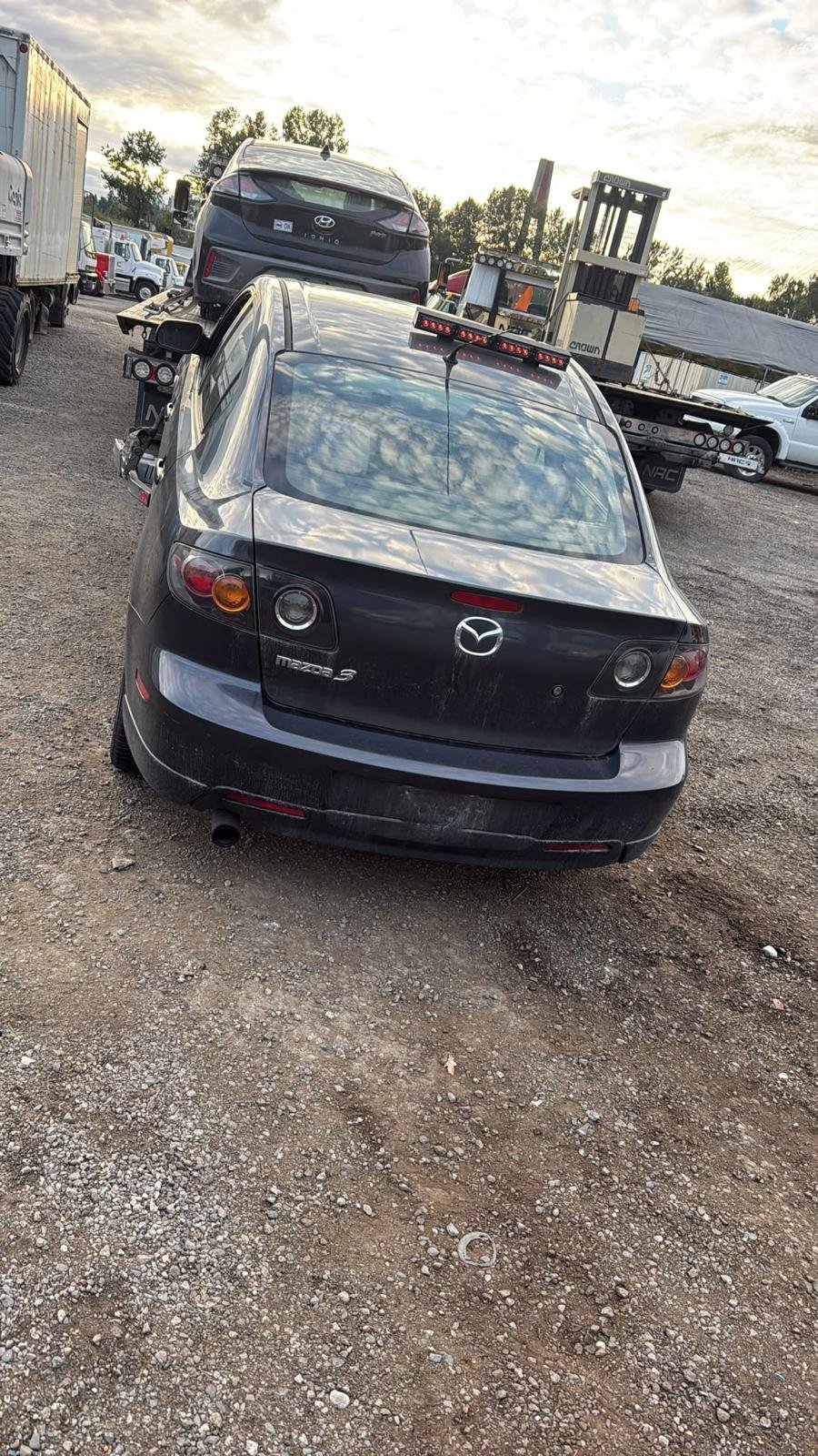 Cash For Cars Surrey loading a scrap vehicle for cash in Cloverdale, Surrey BC
